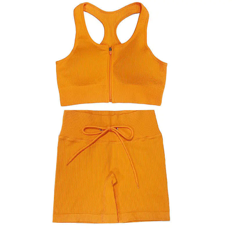 Half-Zippered Flex Yoga Set