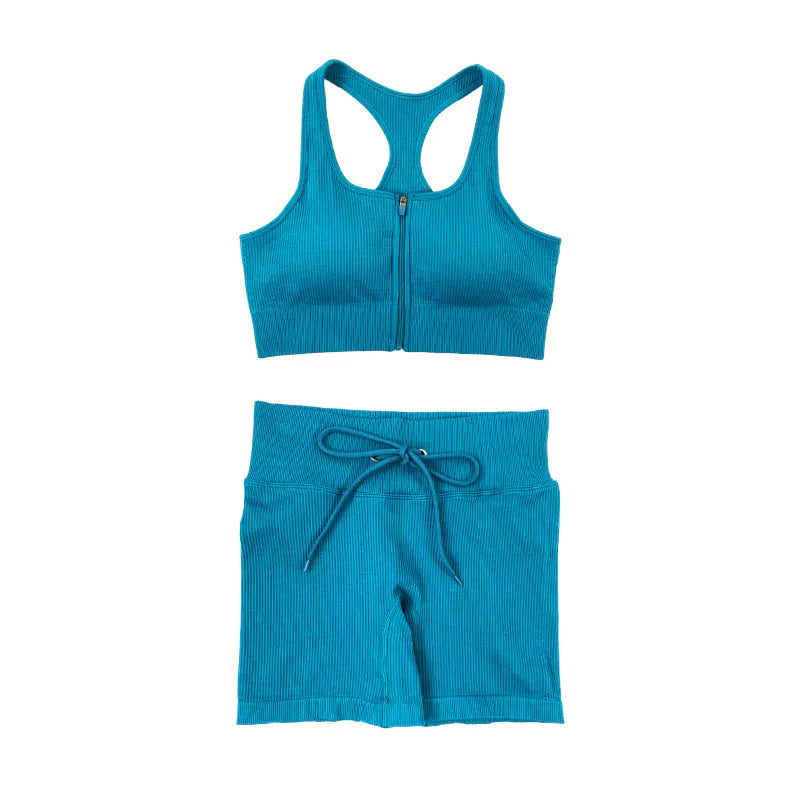Half-Zippered Flex Yoga Set