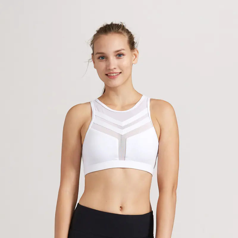 Shockproof Mesh Sports Top
