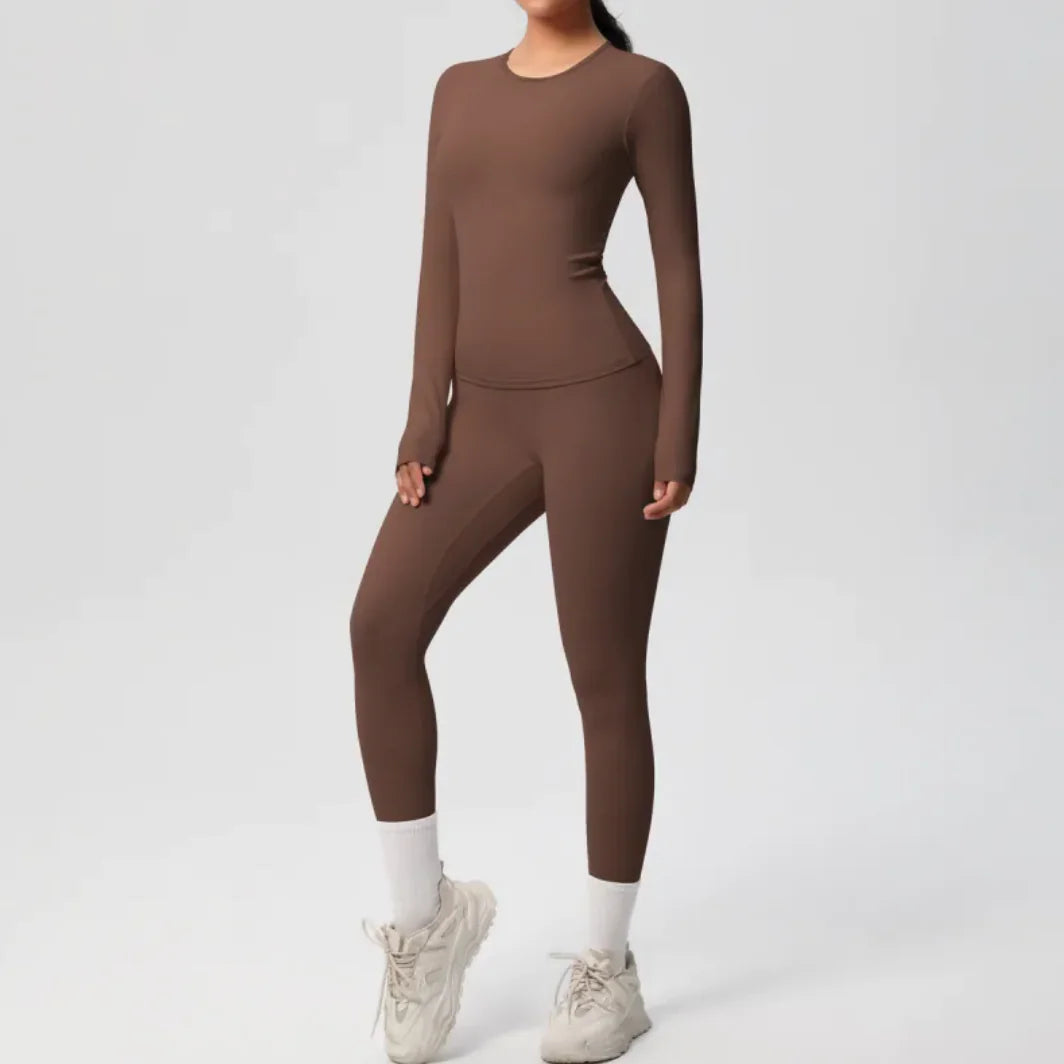 Flow Long-Sleeve Fitness Suit
