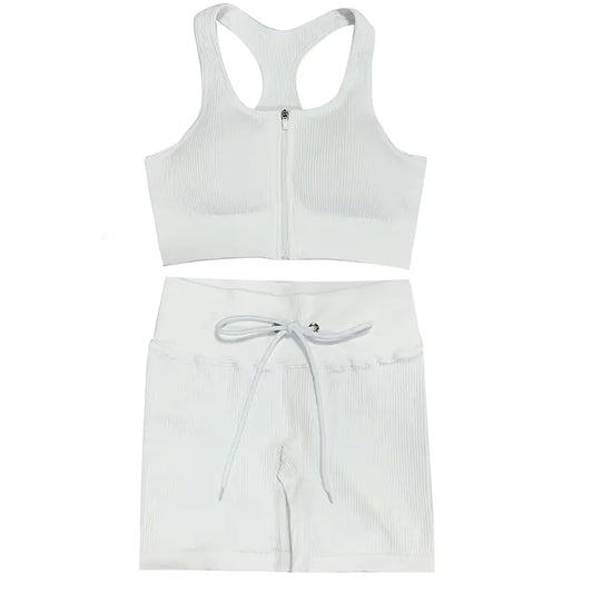 Half-Zippered Flex Yoga Set
